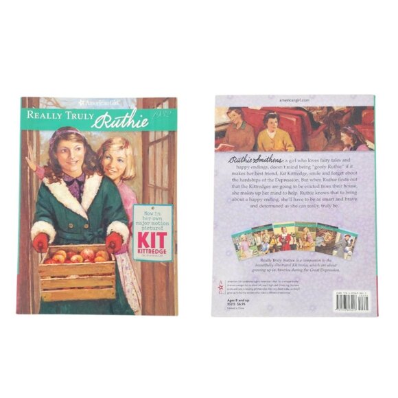 American Girl Really Truly Ruthie Meet Kit Brave Emily Paperback Book Lot Of 3 - Picture 3 of 8